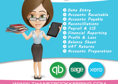 Thanet Bookkeeping 7 Website Design