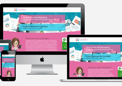 Thanet Bookkeeping 3 Website Design