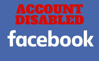 My Facebook account was disabled, WTF?