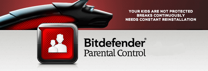 BitDefender parental controls is useless